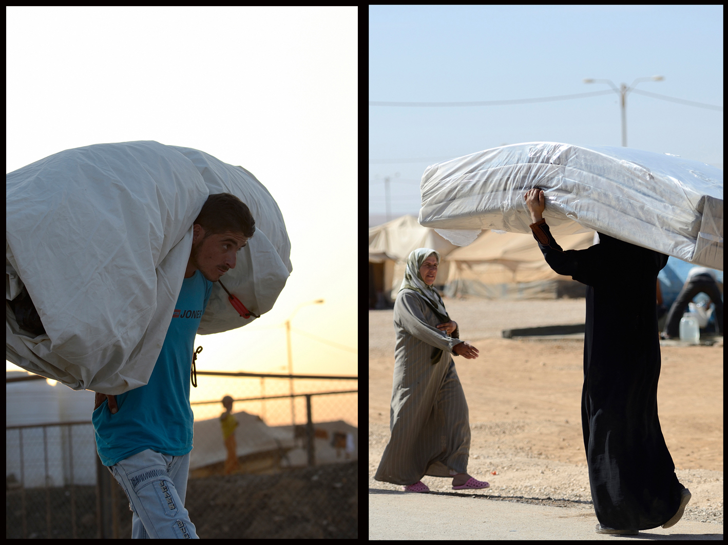 Flyktingläger Zaatari